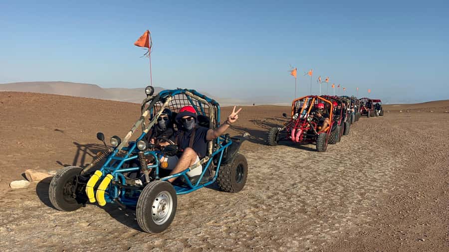 Mini Buggy GO KART in Paracas National Reserve - What to wear and what to leave behind