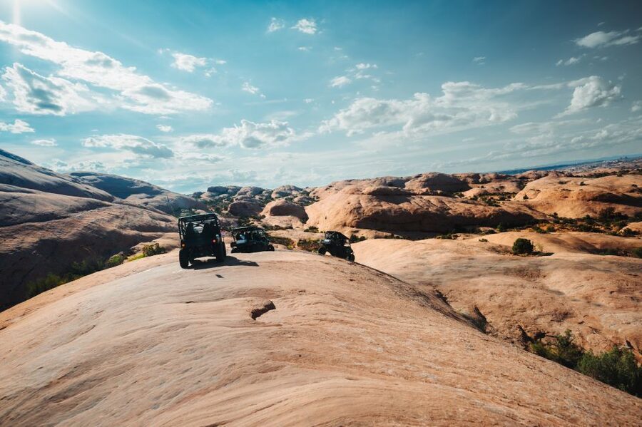 Moab: Hell's Revenge UTV 4x4 Guided Adventure - Meeting the Teryx and getting ready to drive
