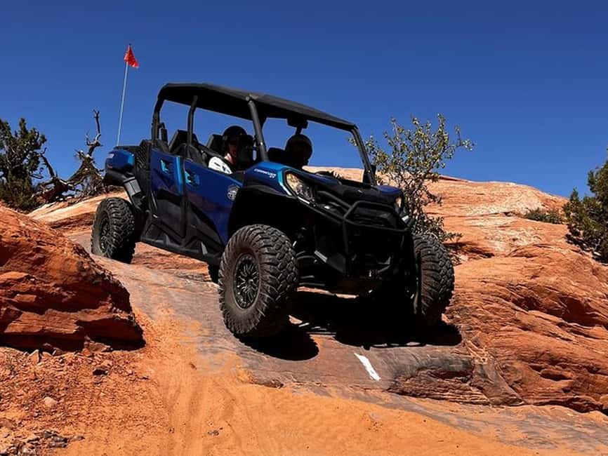 Moab: U-Drive UTV Sunset Guided Adventure on Hell's Revenge - Key points to know before you book