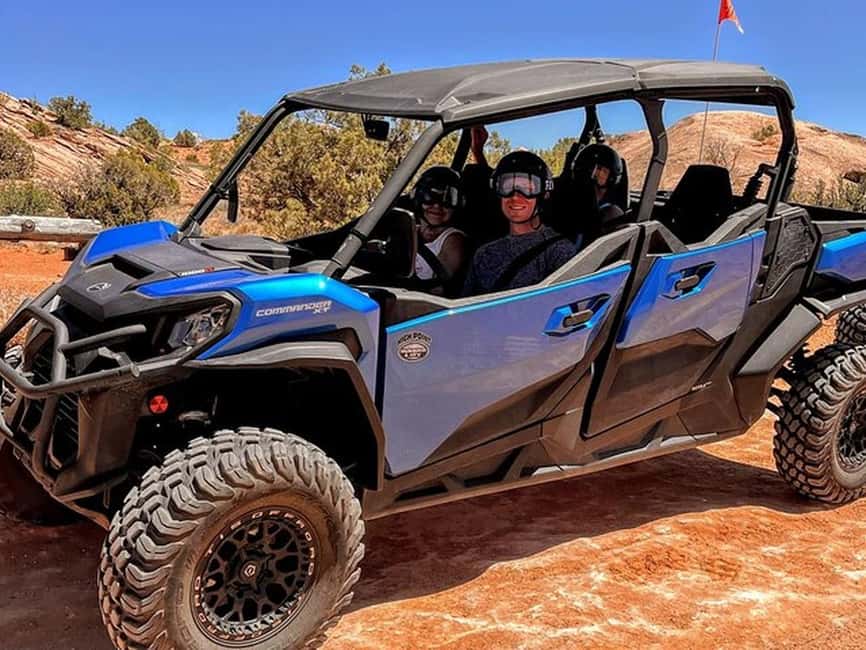 Moab: U-Drive UTV Sunset Guided Adventure on Hell's Revenge - Taking the wheel on Hell’s Revenge