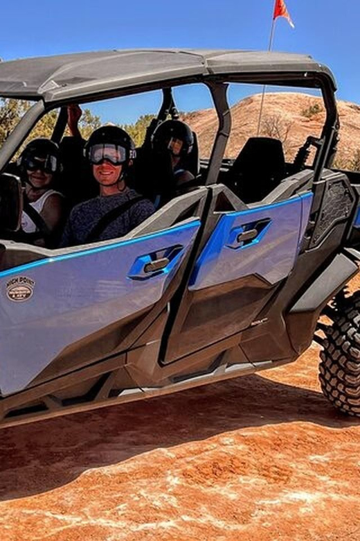 Moab: U-Drive UTV Sunset Guided Adventure on Hell's Revenge - Comfort, clothing, and access details