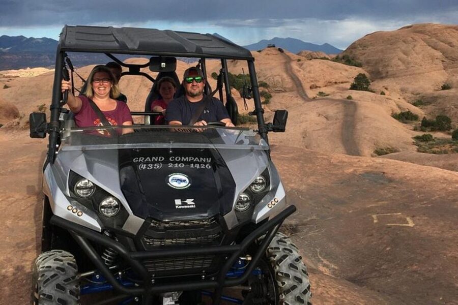 Moab: You Drive Guided Hell's Revenge UTV Tour - The Kawasaki Side-by-Side Advantage
