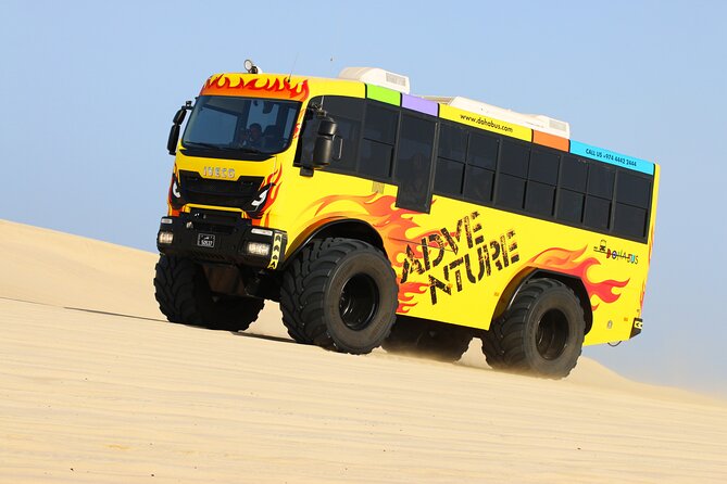 Monster Bus desert adventure: Dune bashing and sandboarding - Key points to know before you book
