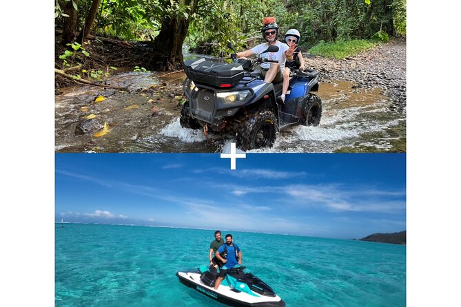 Moorea Combo 3 hours Jet Ski & 3 hours 30 ATV - Two sides of Moorea in one booking