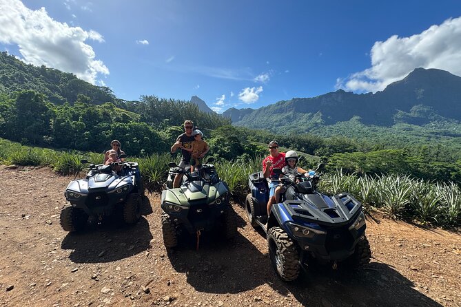 Moorea Solo or Twin 3 hours 30 ATV Tour - Group size, language, and guide quality