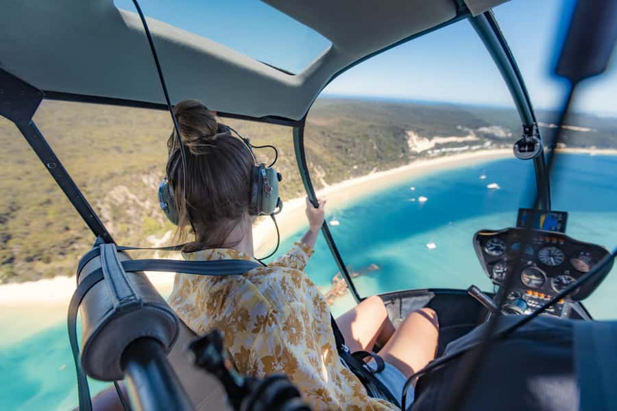 Moreton Island: Tangalooma ATV Quad Bike and Helicopter Tour - Key points at a glance