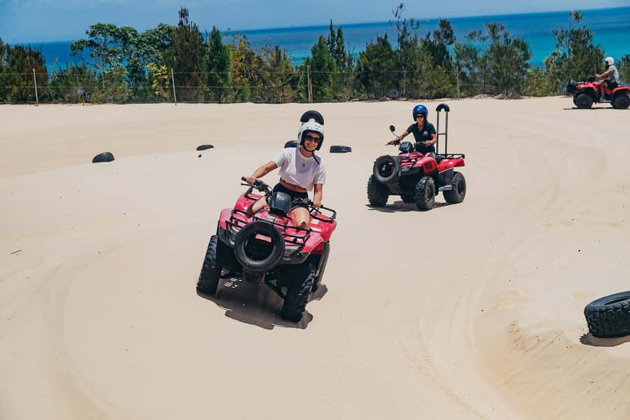 Moreton Island: Tangalooma Day Trip with ATV Quad Bike Tour - Leaving Brisbane from Holt Street Wharf