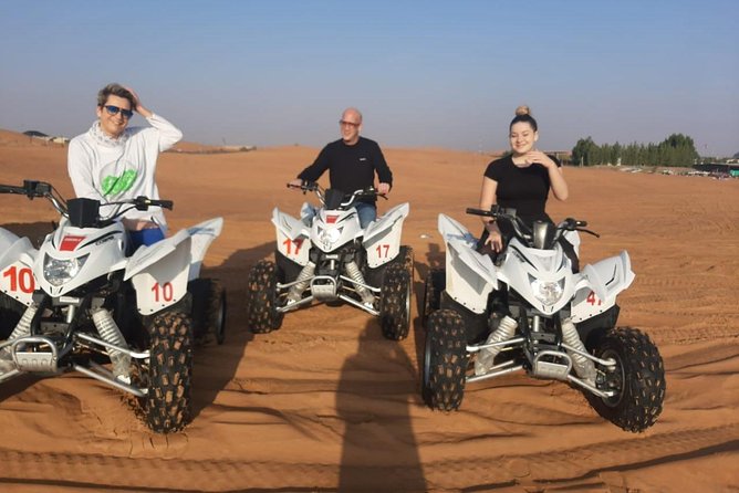 Morning Desert Safari With Quad Bike - Sandboarding on the Lahbab slopes