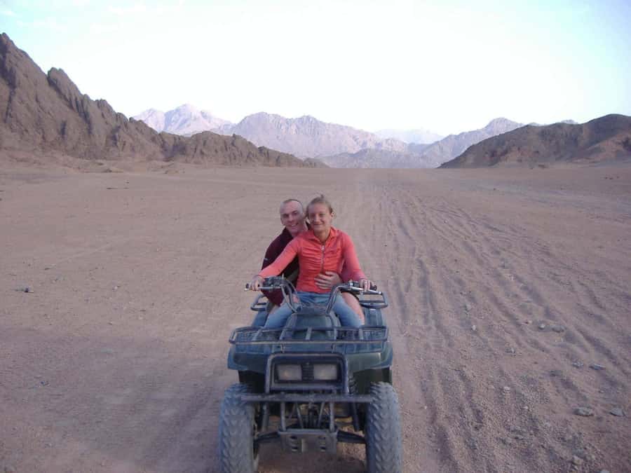 Morning Trip: Desert Safari Riding a Speed Quad Bike, Pickup - The 10-minute briefing and quad-bike test
