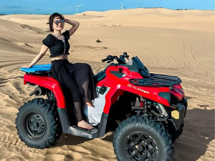 Mui Ne: Sand Dunes Jeep Tour (ATV WITH DRIVER) and Guide - Four Mui Ne sights in one private jeep