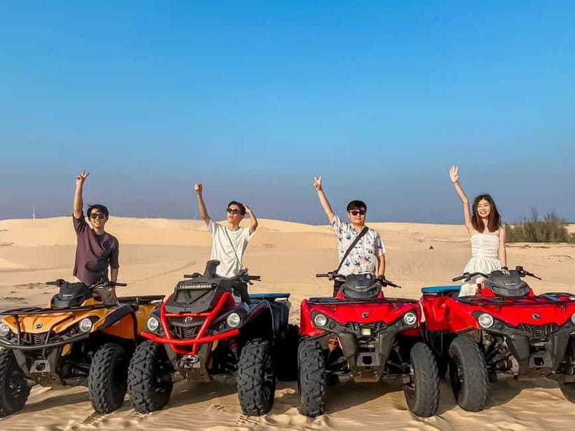 Mui Ne: Sand Dunes Jeep Tour (ATV WITH DRIVER) and Guide - White Sand Dunes and the ATV ride