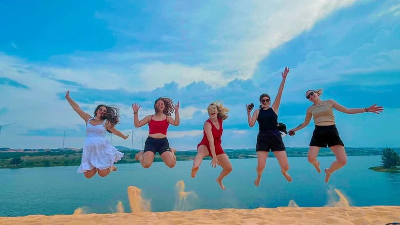Mui Ne: Sand Dunes Jeep Tour (ATV WITH DRIVER) and Guide - Fairy Stream: a barefoot walk through sandstone