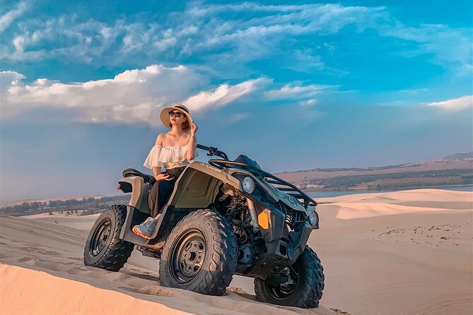 Mui Ne: Sand Dunes Jeep Tour Friendly Service with ATV Option - Fairy Stream’s barefoot walk through colored sand