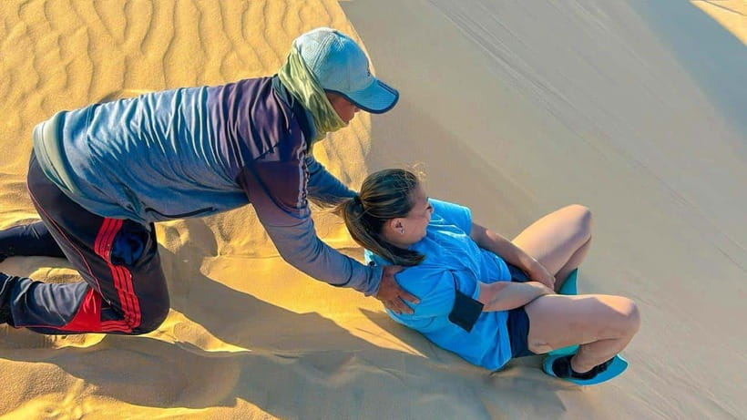 Mui Ne: Sand Dunes Tour On A Private Jeep Including ATV Ride - Red Sand Dunes and the beach road