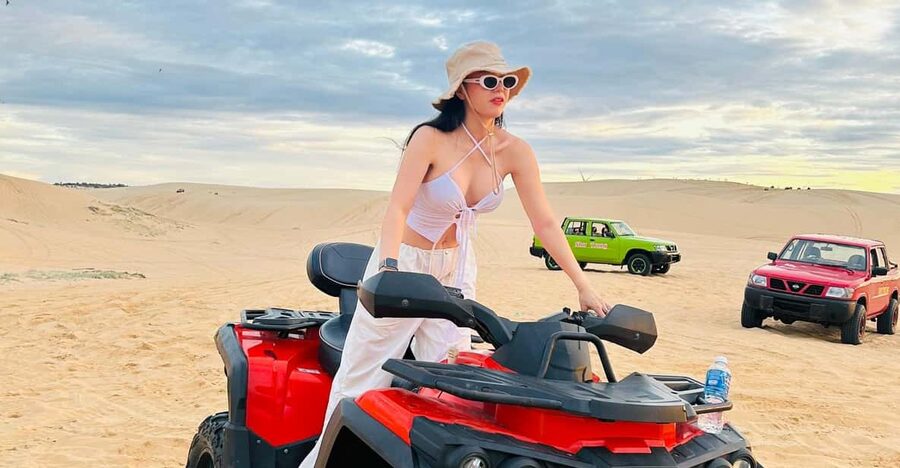 Mui Ne special: Quad Bike ATV drive by yourself+ Jeep &Guide - Why this four-hour route works in Mui Ne