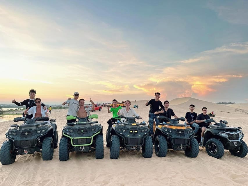 Mui Ne special: Quad Bike ATV drive by yourself+ Jeep &Guide - Walking the Fairy Stream