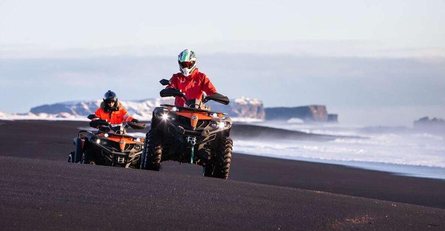 Mýrdalsjökull: South Coast ATV Quad Bike Safari - Riding from Mýrdalsjökull Base Camp