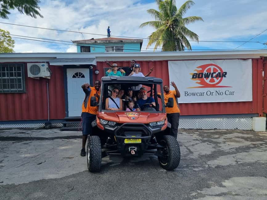 Nassau: 6-Seater Buggy Rental - Beaches, food, and room for your own plans