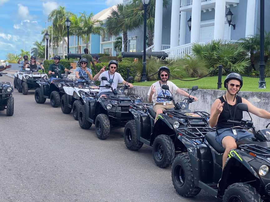 Nassau: ATV Tour with Bahamian Lunch - What the ATV ride feels like on public roads