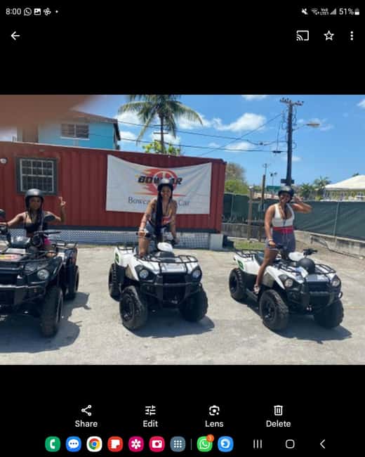 Nassau, Bahamas: ATV Quad Bike Rental - Your first Nassau stops: Government House and Queen’s Staircase