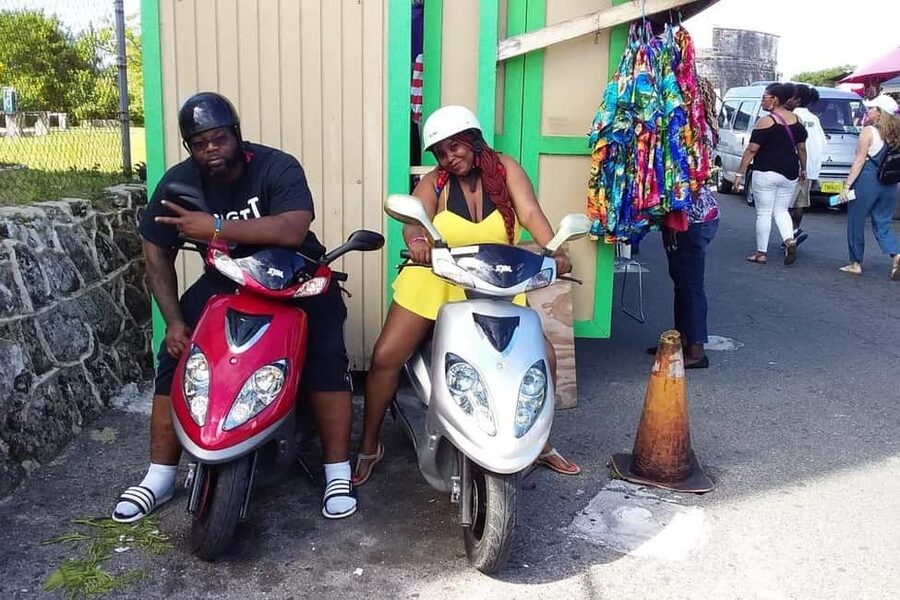 Nassau: Guided Scooter/ATV Rental or Tour w/Beach Day Bundle - The Queen’s Staircase and Nassau’s old stone sights