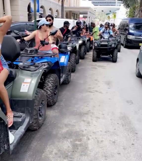 Nassau: Self Drive Speed Boat & Guided ATV Tour + Free Lunch - Finding Triple D’s near the cruise port