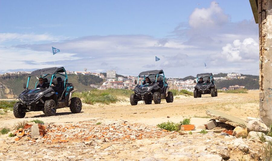 Nazaré: 4x4 Buggy Tour with Guide - Meeting your guide at Nazaré Water Fun