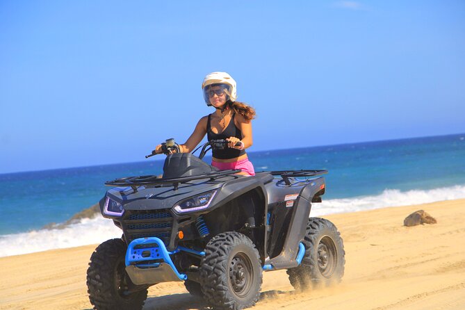 NEW! Combo Camel Beach Ride and UTV 4X4 Cabo Adventure, Tequila & - The camel ride along Migriño Beach