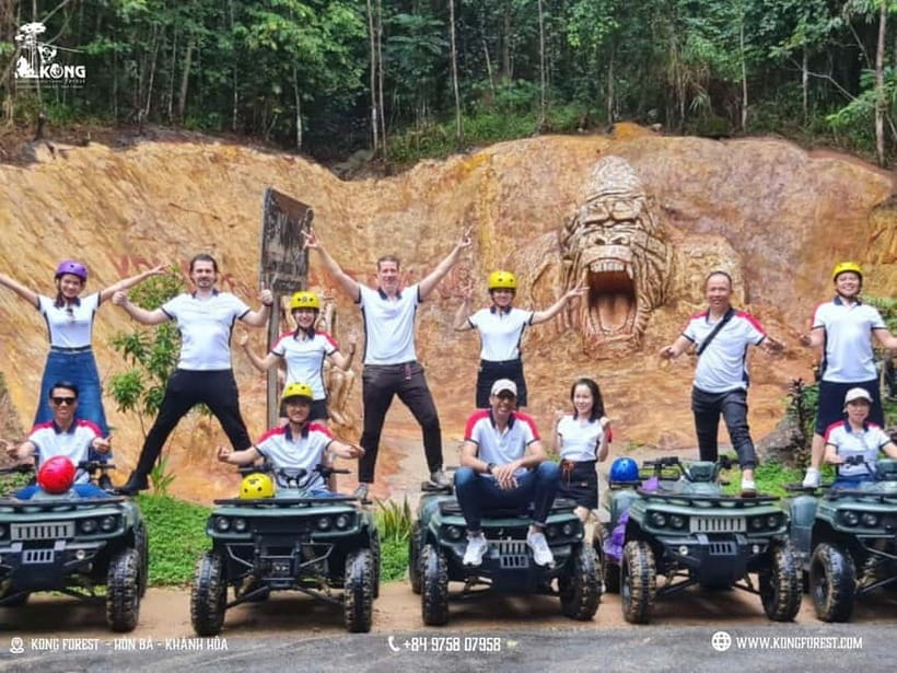 Nha Trang: ATV Extreme Tour at Kong Forest - Adding the zipline or combo ticket