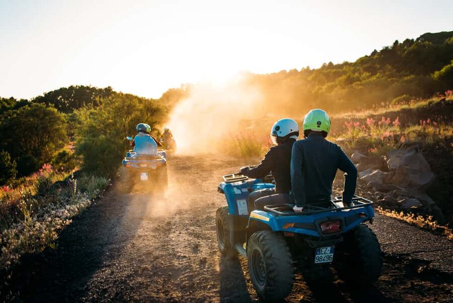 Nicolosi: Guided Mount Etna Quad Biking Adventure - The Route: Dirt Tracks, Lava Channels, and Forest