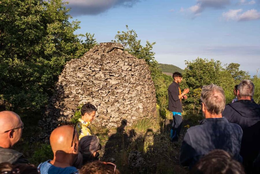 Nicolosi: Guided Mount Etna Quad Biking Adventure - The Pagghiaru-Style Building and Broom Forest