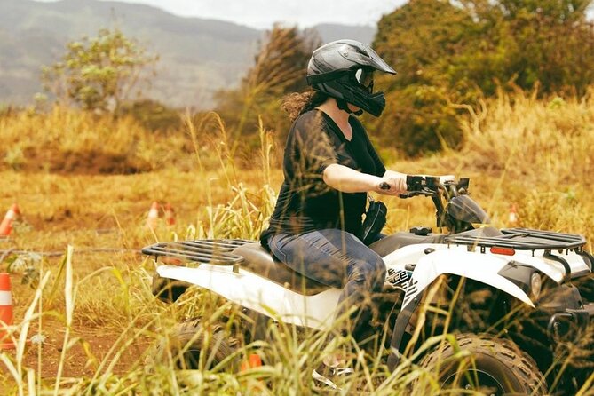 Oahu Beachfront ATV Adventure and Farm Tour - Kapukapuakea, Taputapuatea, and Polynesian history