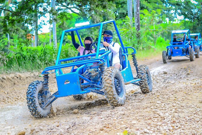 Off-Road Buggy Experience to Macao Beach, Hidden Cave and Mud Fun - Rough roads, mud, and tropical gardens