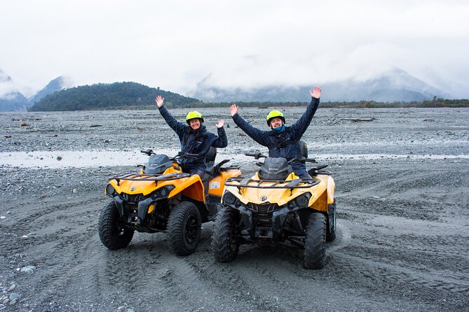 Off Road Quad Bike Adventure Tour in Franz Josef - The glacier riverbed and the big views