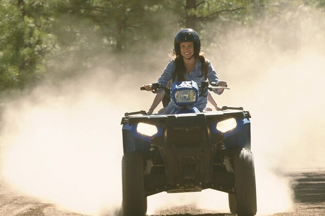 One Hour Guided ATV Ride in Utah - From Bryce Canyon City to the ponderosa pines