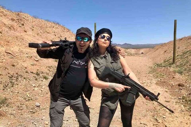 Outdoor Shooting Experience from Las Vegas with Optional ATV Tour - Leaving Las Vegas with pickup and a small group