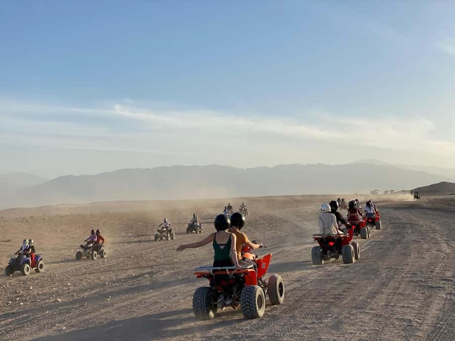 package: Agafay dinner, Sunset, show , Quad or Camel Ride - From Marrakech to the stony Agafay desert
