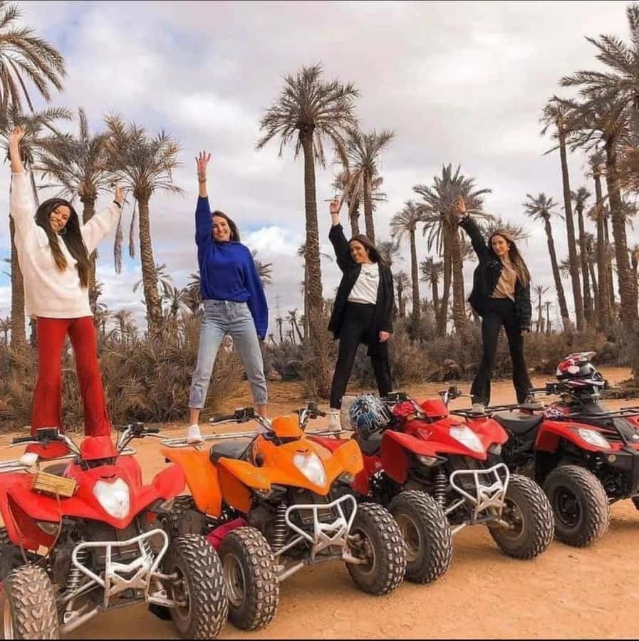 Palmeraie Marrakech Camel Ride & Quad Bike Package Exprience - Returning to Marrakech after four active hours