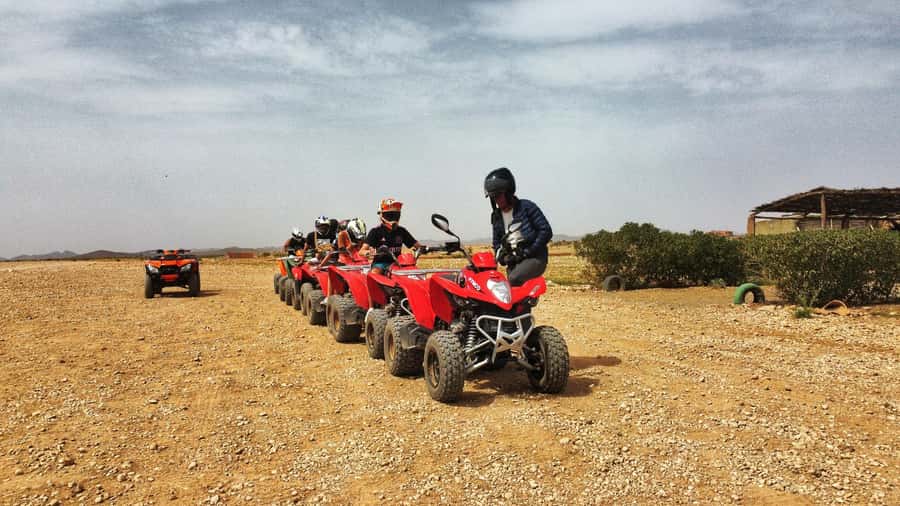 Palmeraie Marrakech Camel Ride & Quad Bike Package Exprience - Riding a quad through Marrakech’s palm groves
