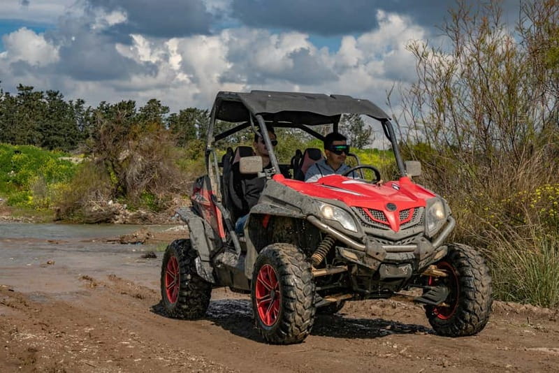 Paphos: 4x4 ATV & Buggy Safari Tour to Aphrodite's Rock - The briefing and the first turn of the wheels