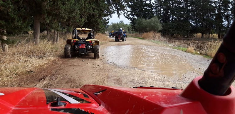 Paphos: Beach and Mountain Buggy Safari - From Geroskipou beach to the first dirt tracks
