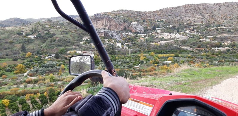 Paphos: Beach and Mountain Buggy Safari - The ride back completes the loop