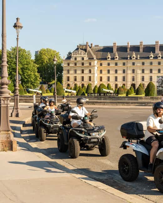 Paris: City Highlights Guided Quad Tour - What riding a quad through Paris is really like