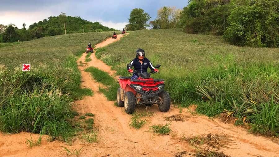 Pattaya: Eco ATV Off-Road Experience - Riding solo or carrying a passenger