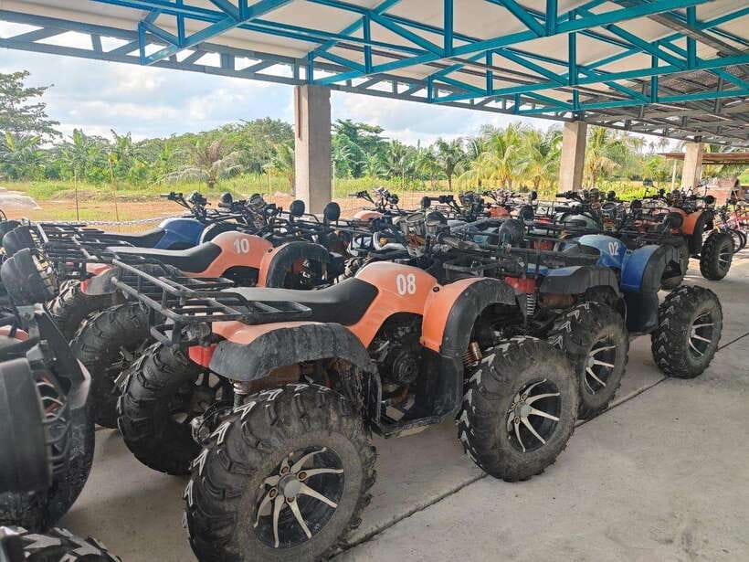 Penang: ATV Ride in Balik Pulau with Snacks and Transfers - A four-hour outing with one or two hours on the ATV