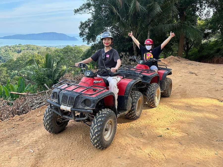 Phuket: ATV and Zipline Panoramic Adventure - Ziplining above the Phuket jungle