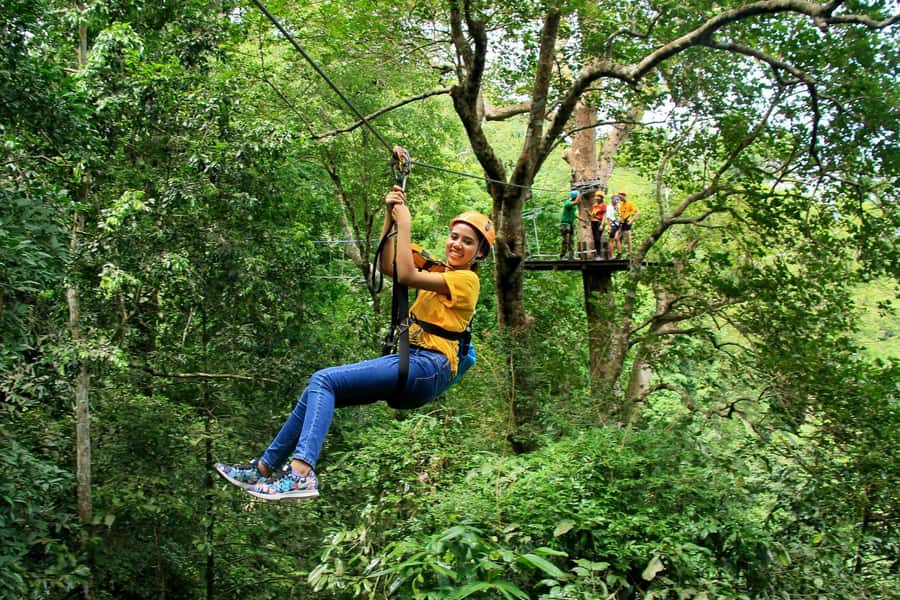 Phuket: ATV Experience and Zipline Combinaton Trip - Big Buddha gives the ride a clear setting