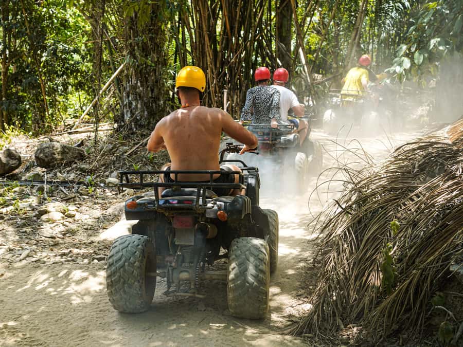 Phuket: ATV Experience and Zipline Combinaton Trip - The ATV ride brings the noise and motion