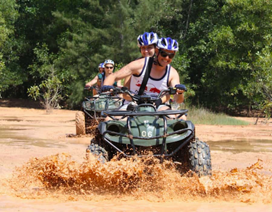 Phuket: ATV Mangrove Jungle & Hidden Beach Tour - What happens on the one-hour ride