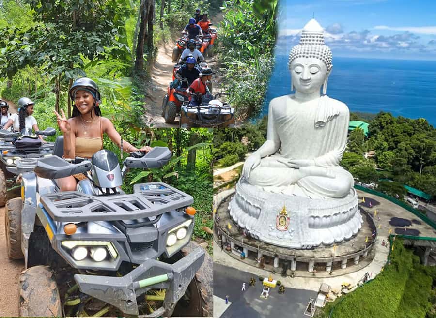 Phuket: ATV Tour with Phuket Big Bhudha Visit - Stops for Mountain Views and Photos